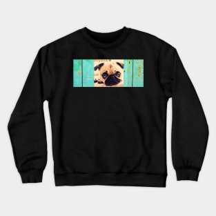 Pug cute dog Crewneck Sweatshirt